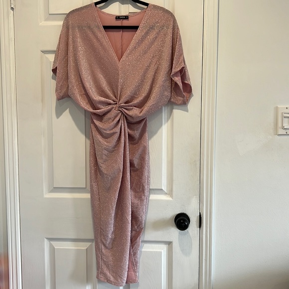 Bat sleeve sparkly dress - Picture 1 of 2